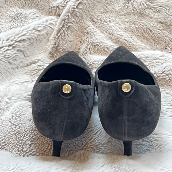 Michael Kors Black Suede Pumps - Picture 2 of 7